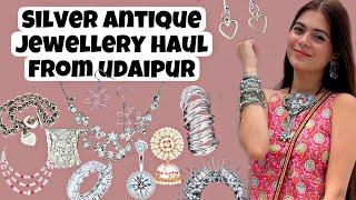 Silver Boho Jewellery Haul From UDAIPUR  | Starting ₹100