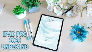 IPAD PRO 2020 VET STUDENT UNBOXING + what apps I have for vet school and productivity!