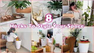 Small + Simple Styling Ideas || Home Decor Hacks, DIYs 