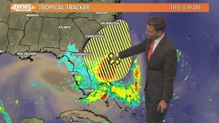 Thursday morning tropical update: Area in the Atlantic could develop