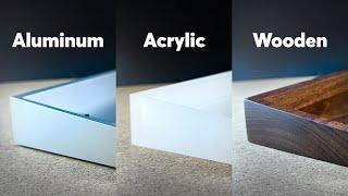 Keyboard Cases Sound Comparison: Acrylic, Wooden, or Aluminum?