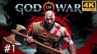 God of War in Stunning (4K 60FPS) - Kratos' Epic Saga Begins [Part-1]