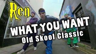 WHAT YOU WANT - Ren | Retro Rap and Bars | ren reaction old school classic @RenMakesMusic