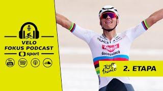 Velo fokus podcast ŽIVĚ: Po 2. etapě Tour de France