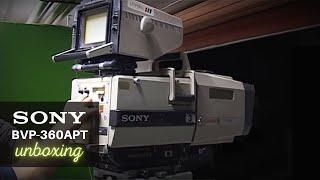 Sony BVP-360 unboxing