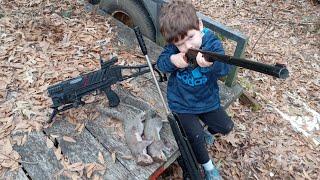 Squirrel Hunting w/ Vlad Tactical Crossbow & Beeman Airgun