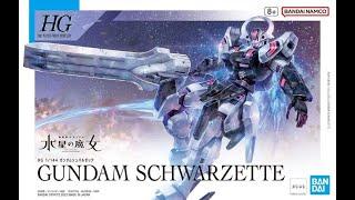 GEEK BUILDS: MDX-0003 Gundam Schwarzette (Mobile Suit Gundam: The Witch From Mercury)