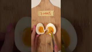 Every minute of soft boiled eggs  #shorts