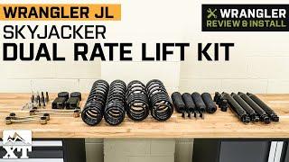 Jeep Wrangler JL 4-Door SkyJacker 2 to 2.50" Dual Rate Long Travel Suspension Lift Review & Install