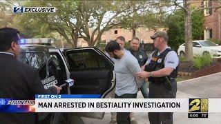 Man arrested in bestiality investigation