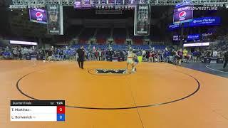 160 Lbs Quarterfinal - Tyler Martinez, Illinois Vs Liam Scrivanich, Pennsylvania 5a2d