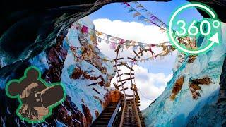 360º Ride on Expedition Everest - Front Row