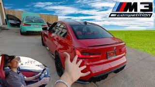 MY FIRST DRIVE IN THE BMW M3 COMPETITION [TOOK DELIVERY]