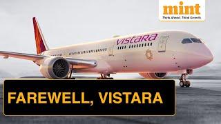 Vistara Airlines: The LAST Flight | India Left With One Full-Service Carrier After Air India Merger