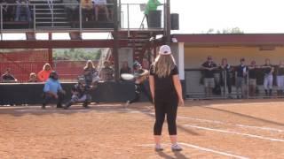 Katelyn Thompson's game-winning RBI for Minnechaug Regional High School softball in WMass D-I semis