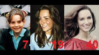 Princess Catherine from 0 to 40 years old