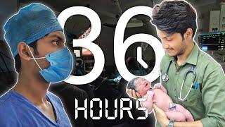 36 HOURS : A day in the life of an AIIMS INTERN | Night duty vlog by Dr Shubham | AIIMS MANGALAGIRI