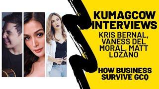 KUMAGCOW INTERVIEWS: Kris Bernal, Vaness Del Moral and Matt Lozano