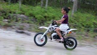 Shinta Naik Sepeda Motor Matic Mini Trail  45 CC - Mini motorcycle racing kids