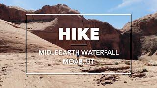 Hike With Me! Middleearth Waterfall - BLM Land, Moab, Utah