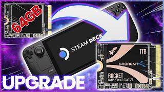 Easiest Steam Deck SSD Upgrade!