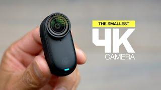 SMALLEST 4k Camera - Insta360 GO 3S