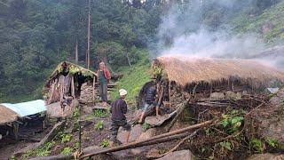 Naturally Peaceful And Beautiful Himalayan Village Life Nepal || Rainy Season || Rural Life Nepal