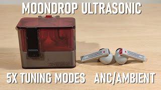 MOONDROP ULTRASONIC 1BA+1DD TWS REVIEW - 5 TUNING MODES AND ANC/AMBIENT MODES