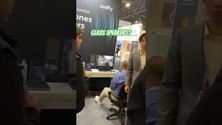Are glass speakers the new Bose?