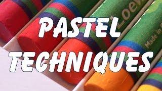 pastel drawing painting techniques