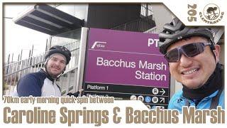 【clemtravlog 205】70km Early Morning Quick Spin Between Caroline Springs & Bacchus Marsh with Hugo