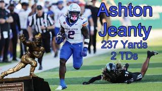 Ashton Jeanty Makes ANOTHER Heisman Statement | Full highlights vs Hawaii | CFB 2024