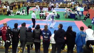 Luca Calzolari vs Ferraiuolo - cat.-74 Kg- Campionati Italiani di Taekwondo