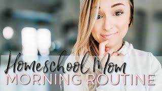 MORNING ROUTINE OF A HOMESCHOOLING MOM OF 4 + MY 5-MINUTE MAKEUP // FEBRUARY 2020