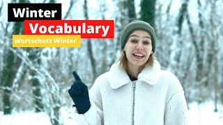 Wortschatz Winter (Winter Vocabulary) 