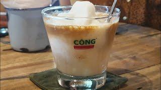 베트남 여행가면 꼭 들린다는 콩카페(Cong cafe) BEST 메뉴 코코넛커피 솔직후기!