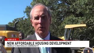 City of Mobile breaks ground on Maryvale Place: new, affordable housing development - NBC 15 WPMI