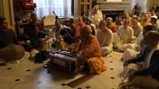 HH Kadamba Kanana Swami - welcome kirtan 24.04.2017