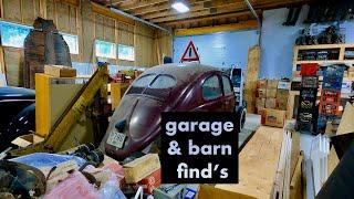 VW Beetle Rescue Garage & Barn Finds