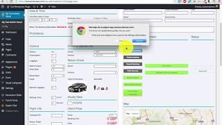 Overview Taxi wordpress Plugin and taxi wix