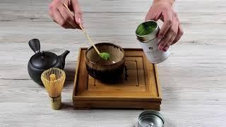 Čaj Matcha - tradičná príprava  (Usucha)