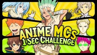 1 SECOND Anime MAIN CHARACTER Quiz  | Anime Quiz