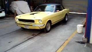 1966 Coupe Mustang Burn Out Number 2