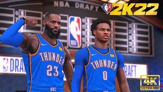 James Gang Joins OKC! | NBA 2K22 Future League Mode | Thunder vs. Rockets