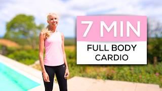 7 Min Full Body Cardio For Beginners | Marika