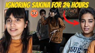 Ignoring Sakina For 24 Hours  | Phone Gira Diya  | Maar pr gyi  | Moona and Sakina