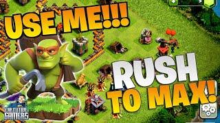 I SHOULD USE SNEAKY GOBLINS... NEXT TIME! Rush to Max Part 3 - Clash of Clans [Tagalog/English]