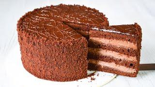Торт ПРАГА  Самый ВКУСНЫЙ ШОКОЛАДНЫЙ торт