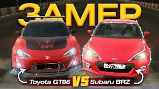 TOYOTA GT86 или SUBARU BRZ что лучше едет? BLACK RUSSIA