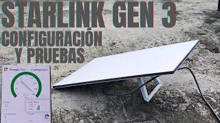 STARLINK GEN 3 CONFIGURACIÓN Y PRUEBAS ¿Mejor que la Gen 2?